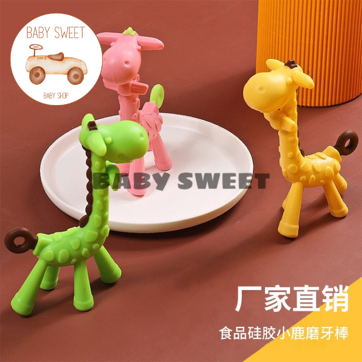 Gặm Nướu Hình Hươu Cao Cổ Siêu Mềm