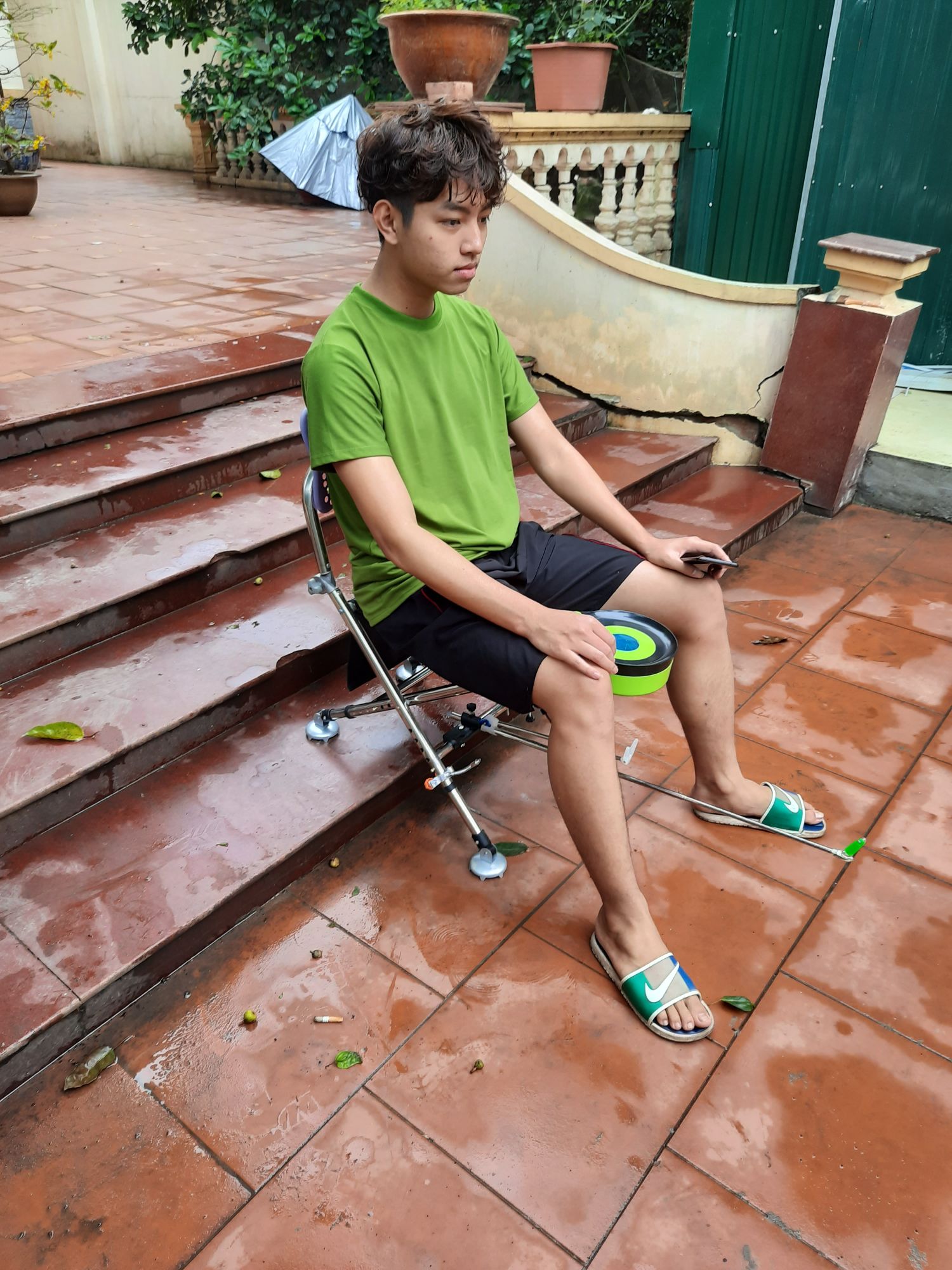 Ghế câu cá địa hình