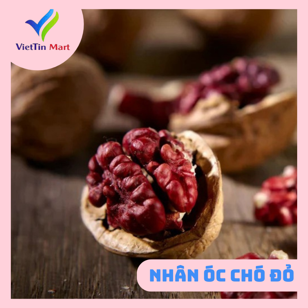 Nhân óc chó đỏ hàng xuất khẩu 500g