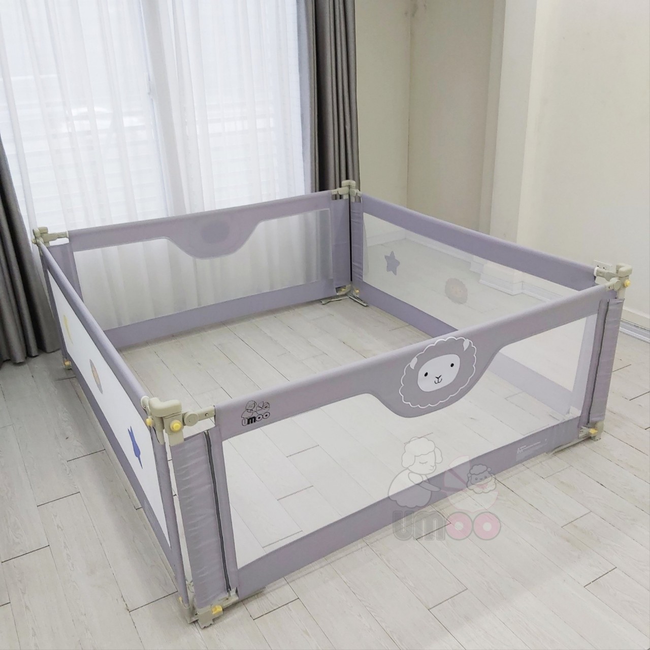 Thanh Chắn Giường Cho Bé N1s ,Umoo Chắc Chắn