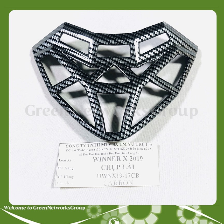 [HCM]Ốp chụp lái đèn sau WINNER X Carbon Greennetworks