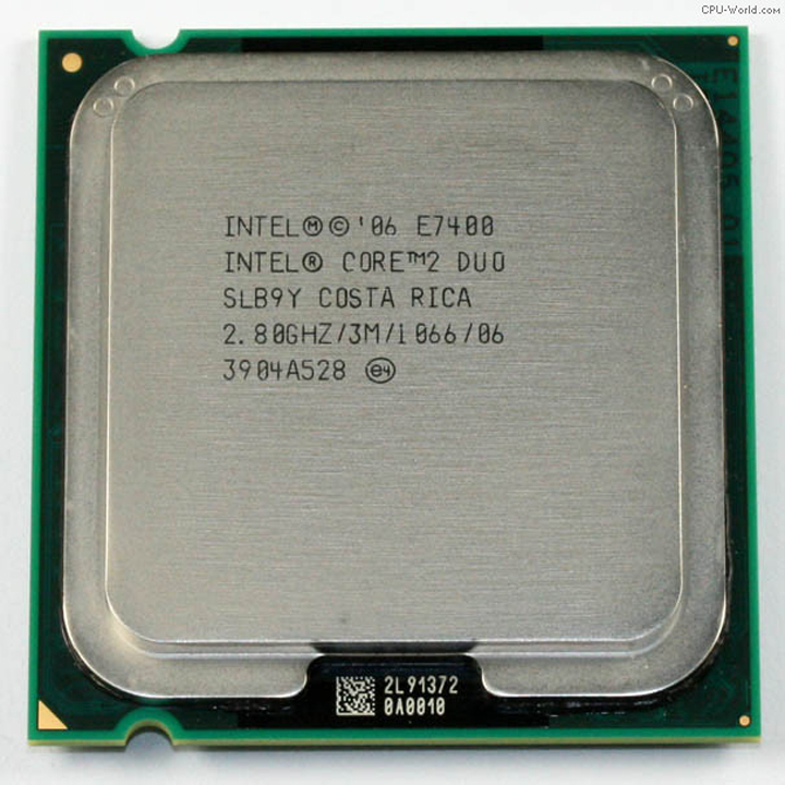 Cpu cho máy tính intel E7500; E8400; E8500 SK775 bóc main thanh lý văn phòng