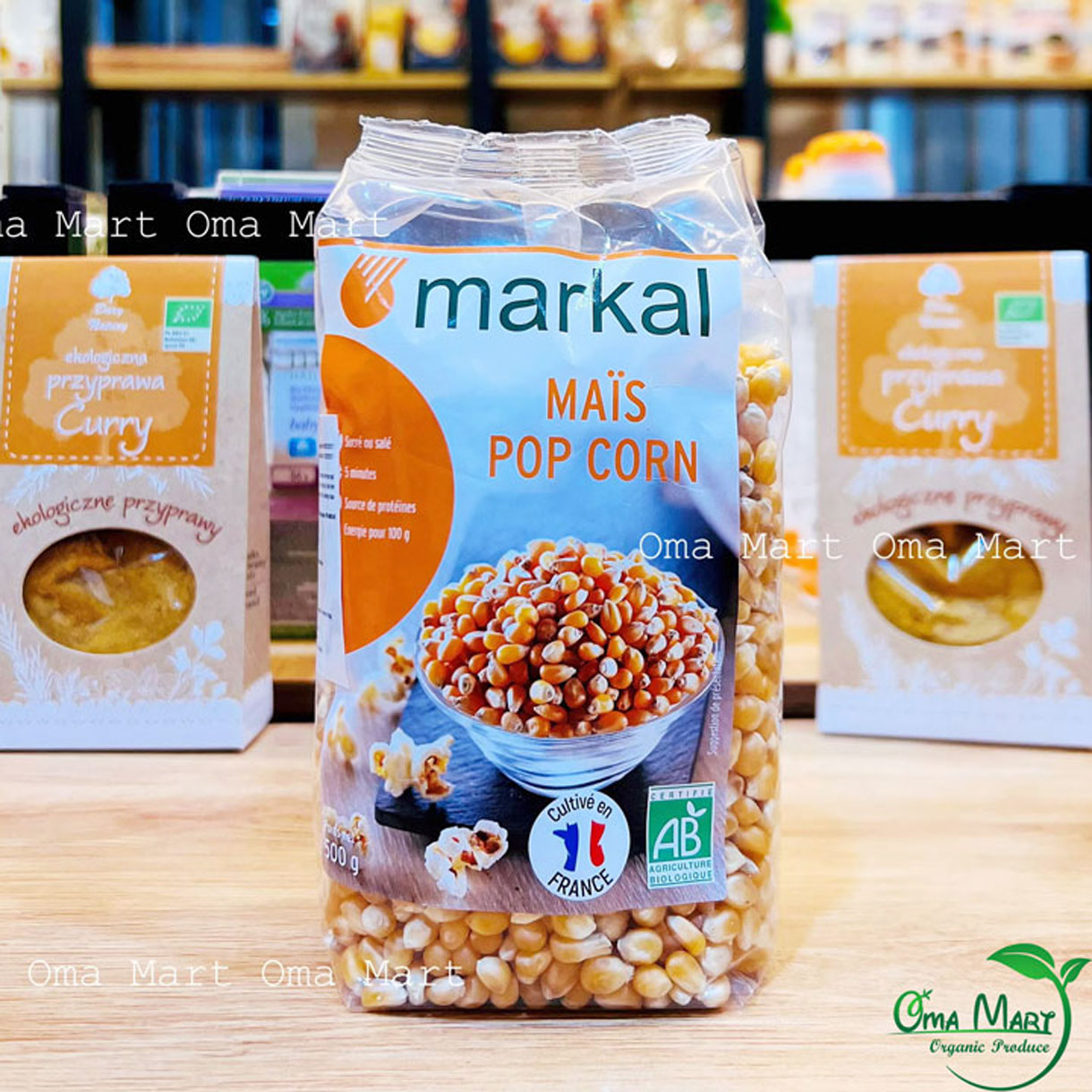 Ngô nổ bỏng hữu cơ Markal 500g