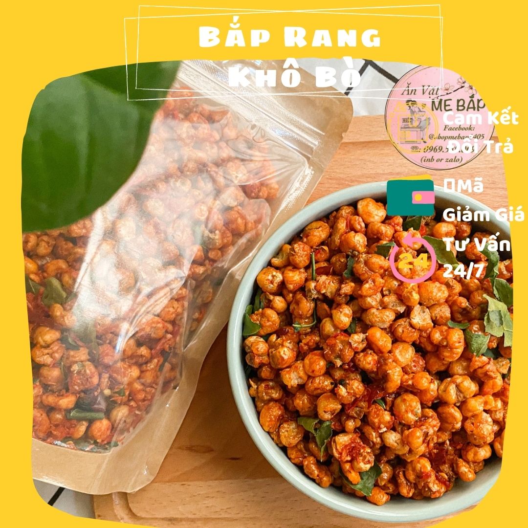 Popcorn with beef jerky 250gram