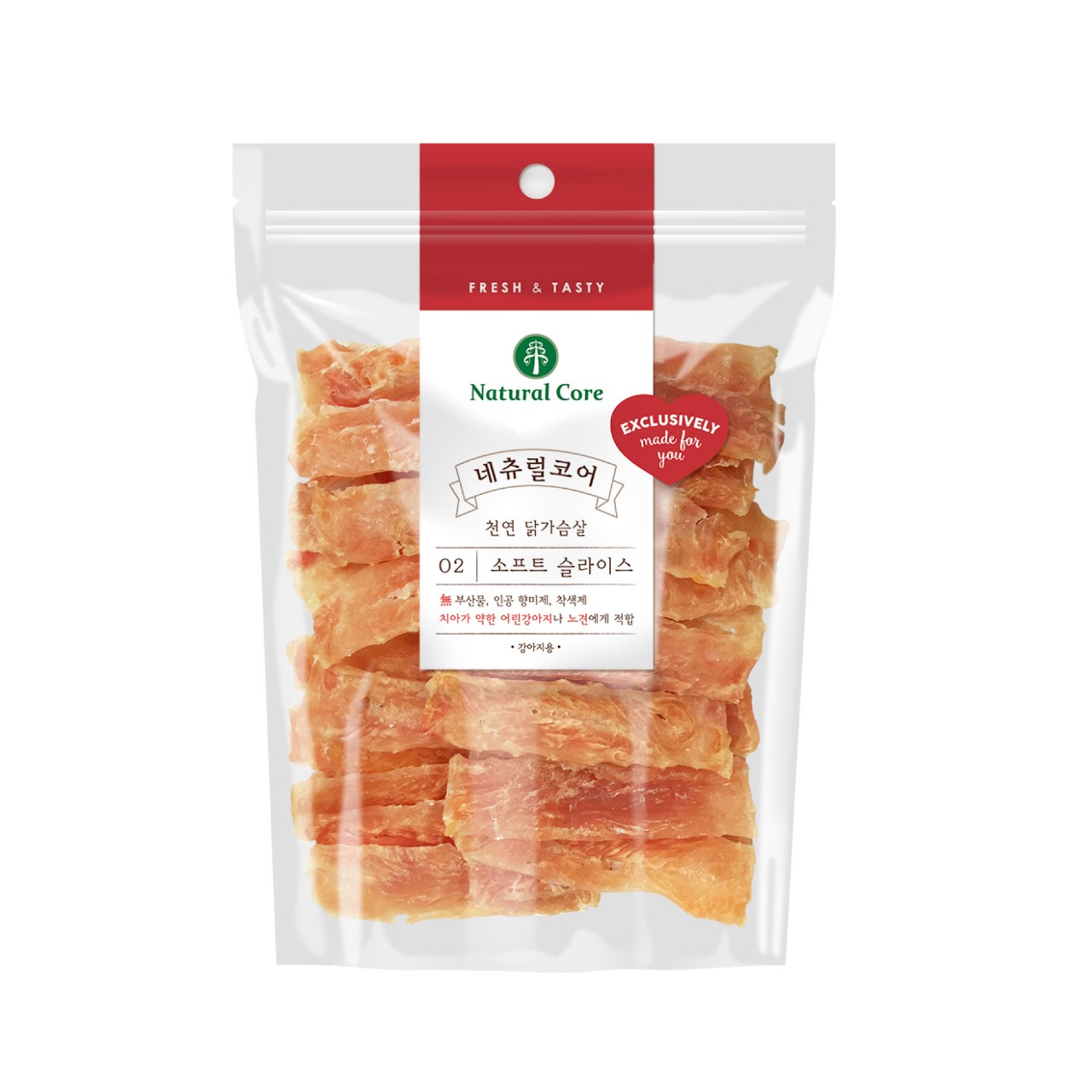 [NATURAL CORE] Thịt Gà, Vịt Sấy Mềm - Snack - Bánh Thưởng Cho Chó