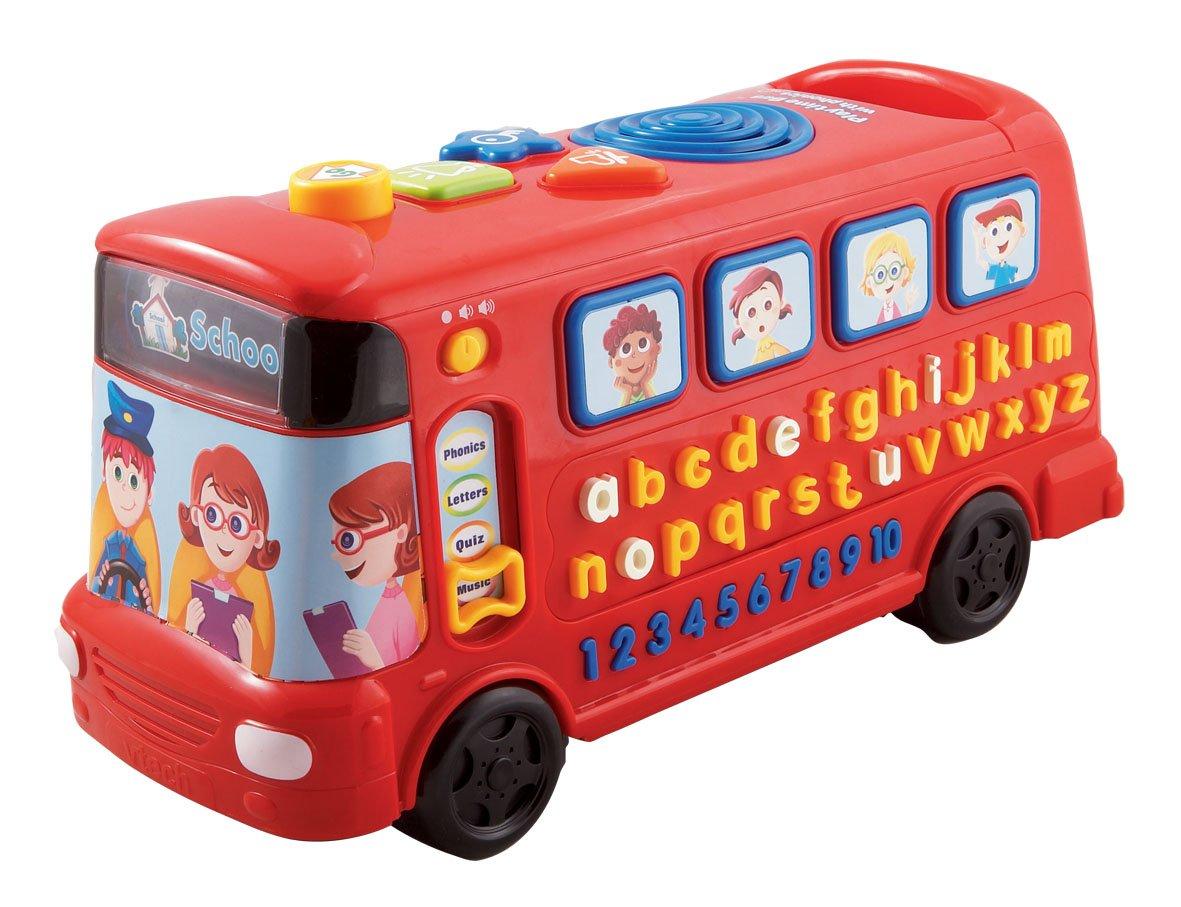 [HCM]Xe Buýt Đồ Chơi Âm Nhạc Vtech Màu Đỏ