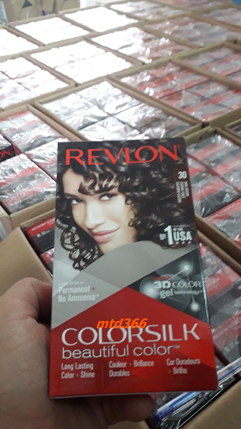 Thuốc Nhuộm Tóc Số 30 Nâu Sẫm Revlon Colorsilk