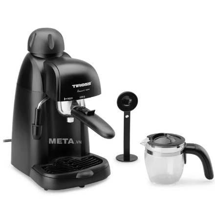 Máy pha cà phê Espresso 4 cốc tiross TS621/TS620, 800W (hàng mới)