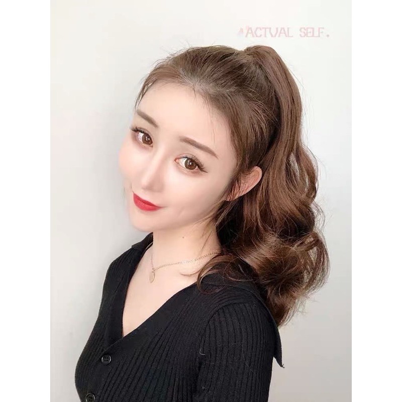 tóc giả ngoặm xoăn ❤️FREESHIP❤️n47