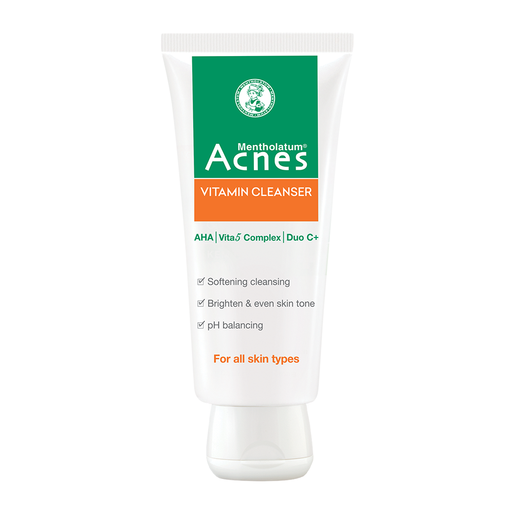 Sữa rửa mặt Acnes vàng 100g