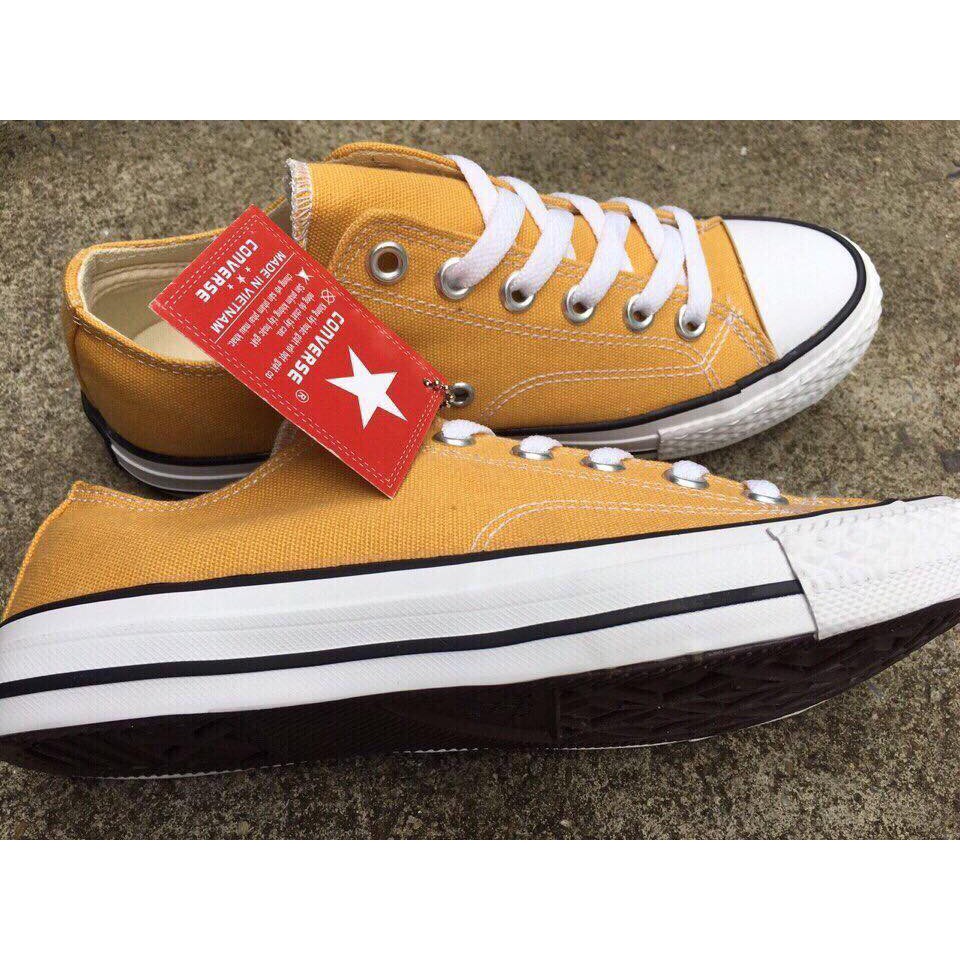 [GIẢM GIÁ GỐC + FULL BOX] Giày Converse 1970s Cổ thấp Vàng [HOT]