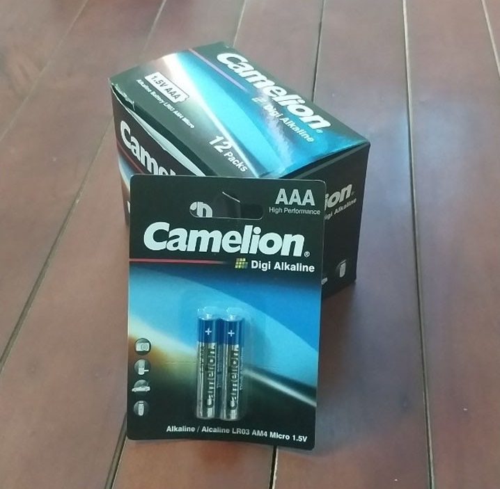 Pin Camelion AA và  AAA (1 vỉ 2 viên)