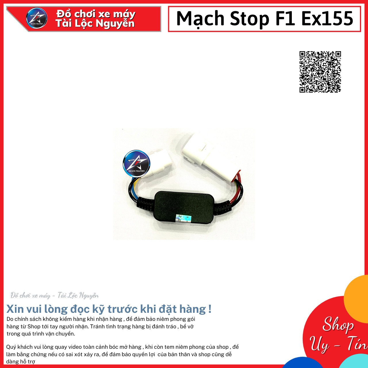 MẠCH CHỚP STOP F1 CHO EXCITER 150 - 155VVA