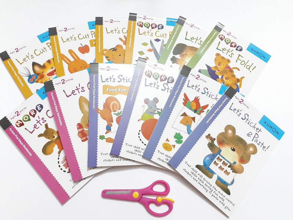 Toán Kumon first step cho bé từ 2 tuổi set 12 quyển