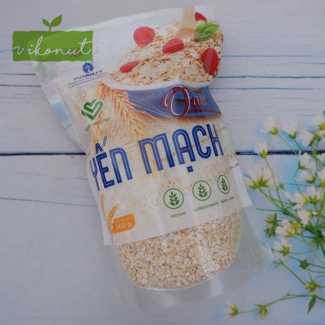 Yến mạch Úc cán dẹt, cán vỡ [500gr] - Rolled Oats