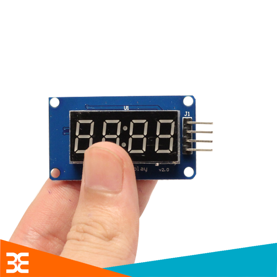 Module LED 7 Thanh 4 Số HC595 0.8 Inch