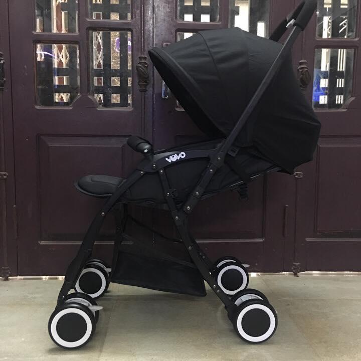 Xe đẩy du lịch Vovo 2 chiều gấp siêu gọn nhẹ cho bé
