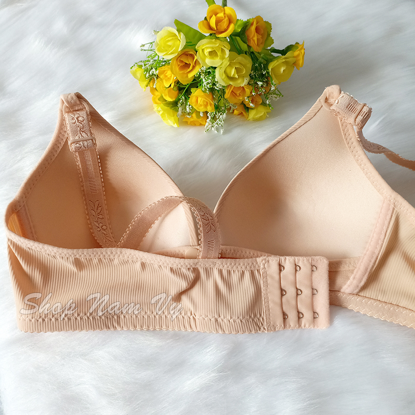 Áo lót bầu cho con bú cotton lụa tăm mềm mát