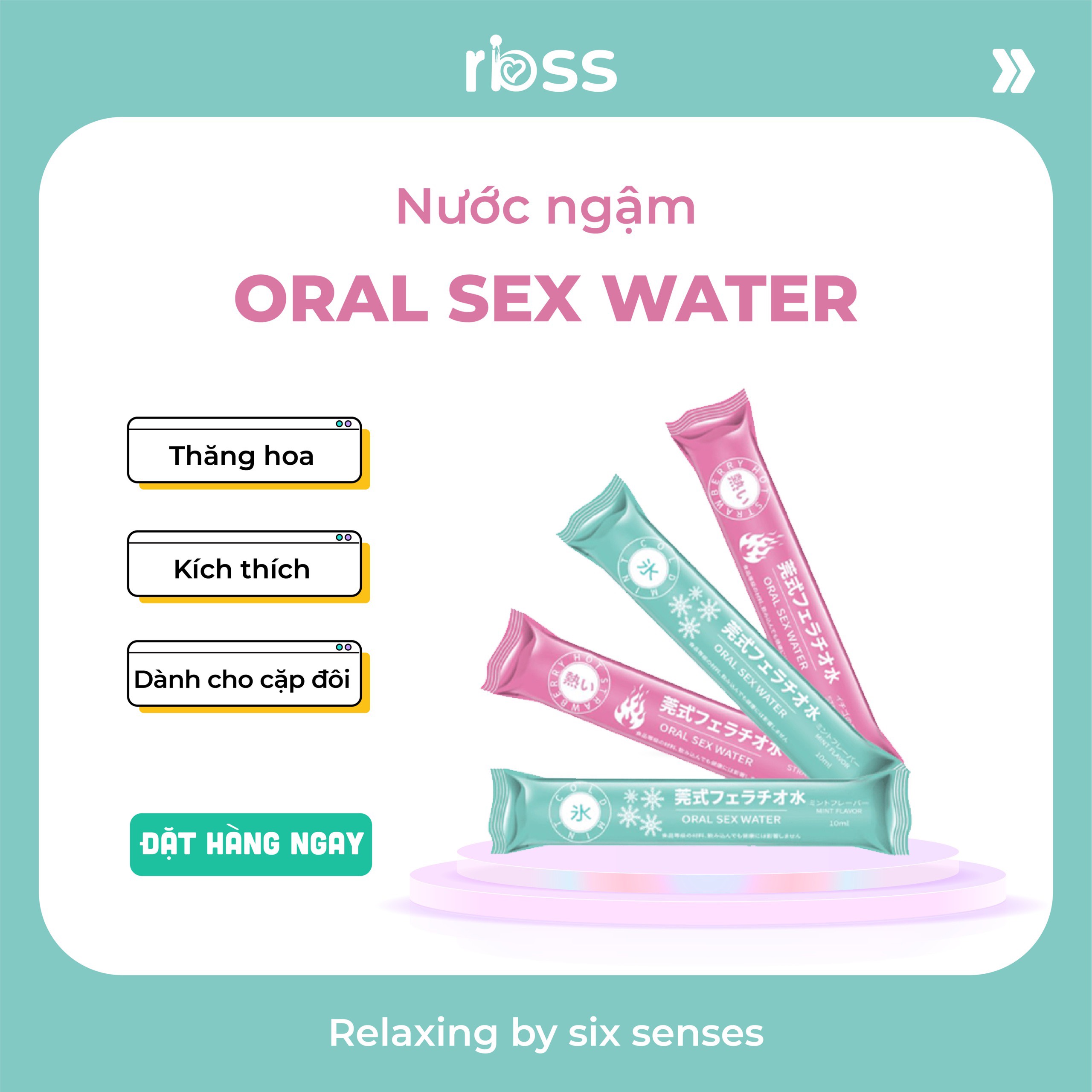 Nước xúc miệng lửa băng