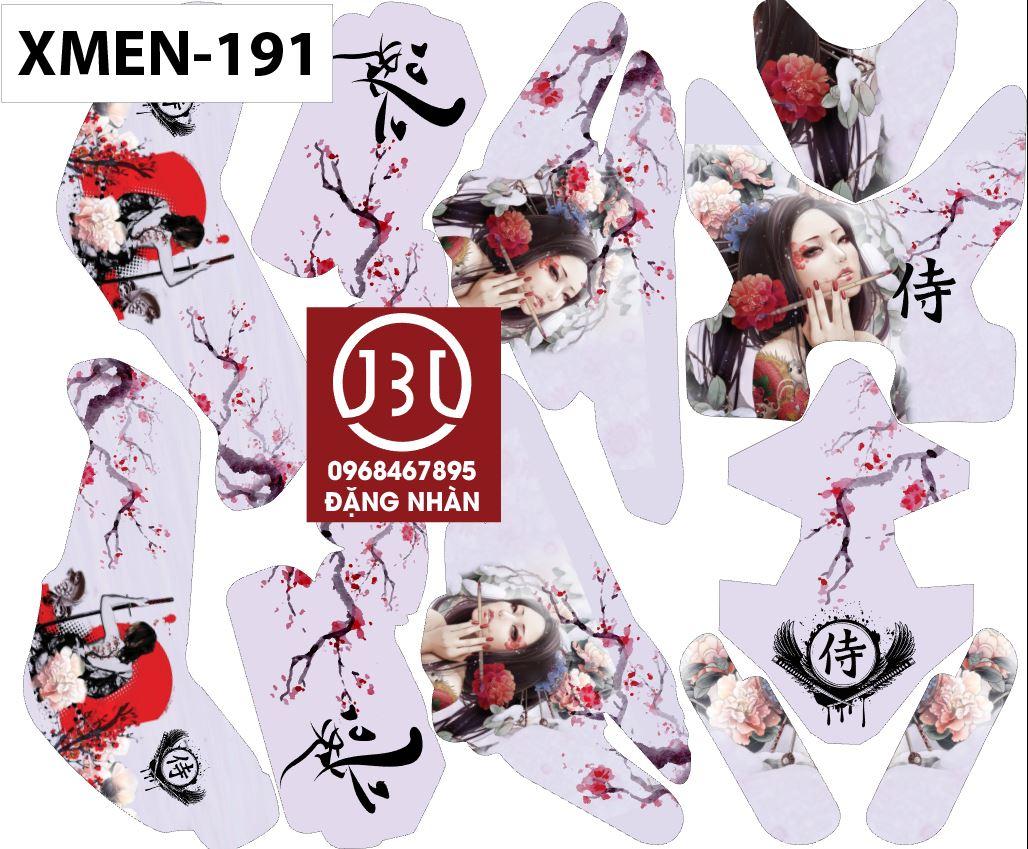 TEM TRÙM XE ĐIÊN XMEN 191
