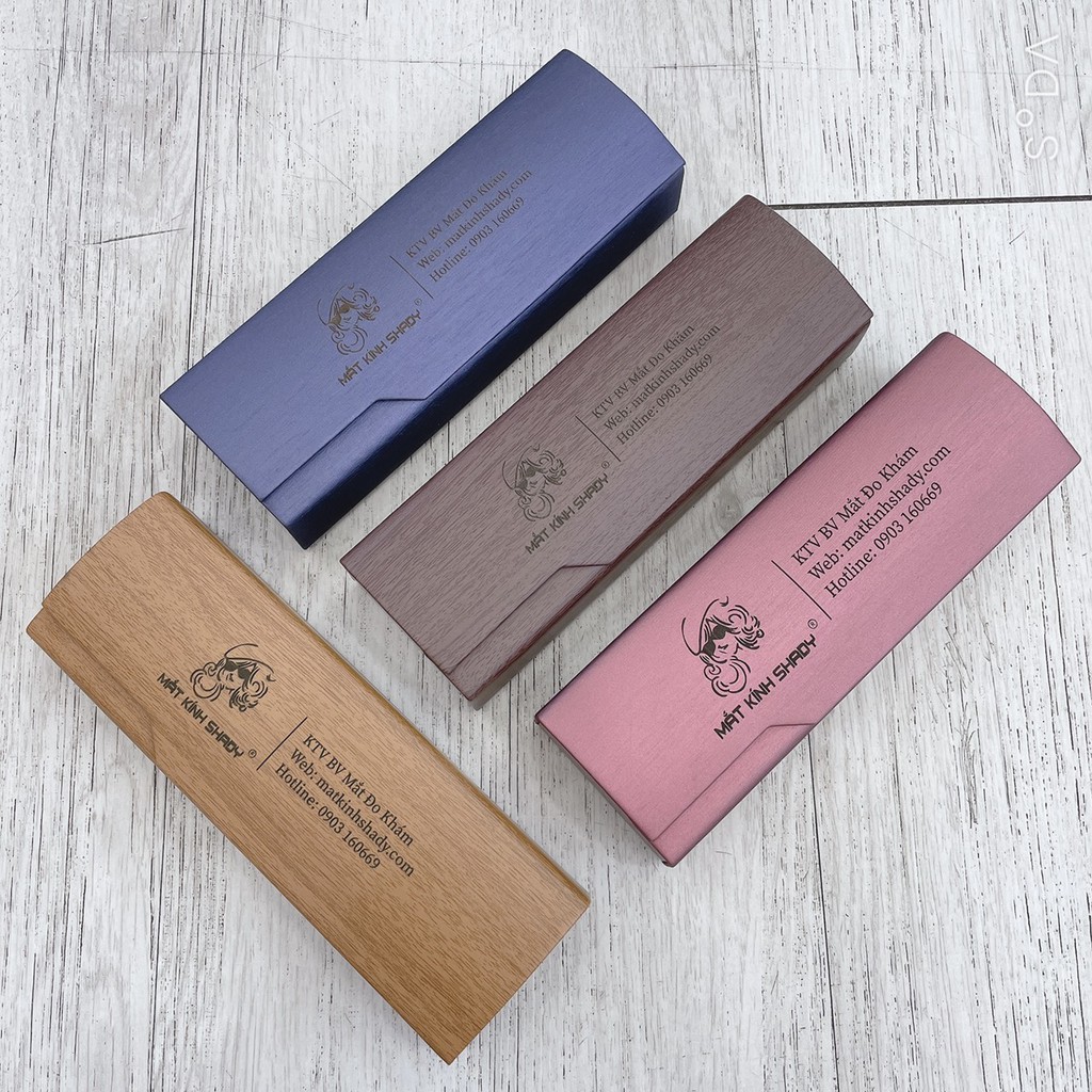 Hộp Đựng Gọng Kính Chất Liệu Cứng Cáp SHADY - Màu ngẫu nhiên