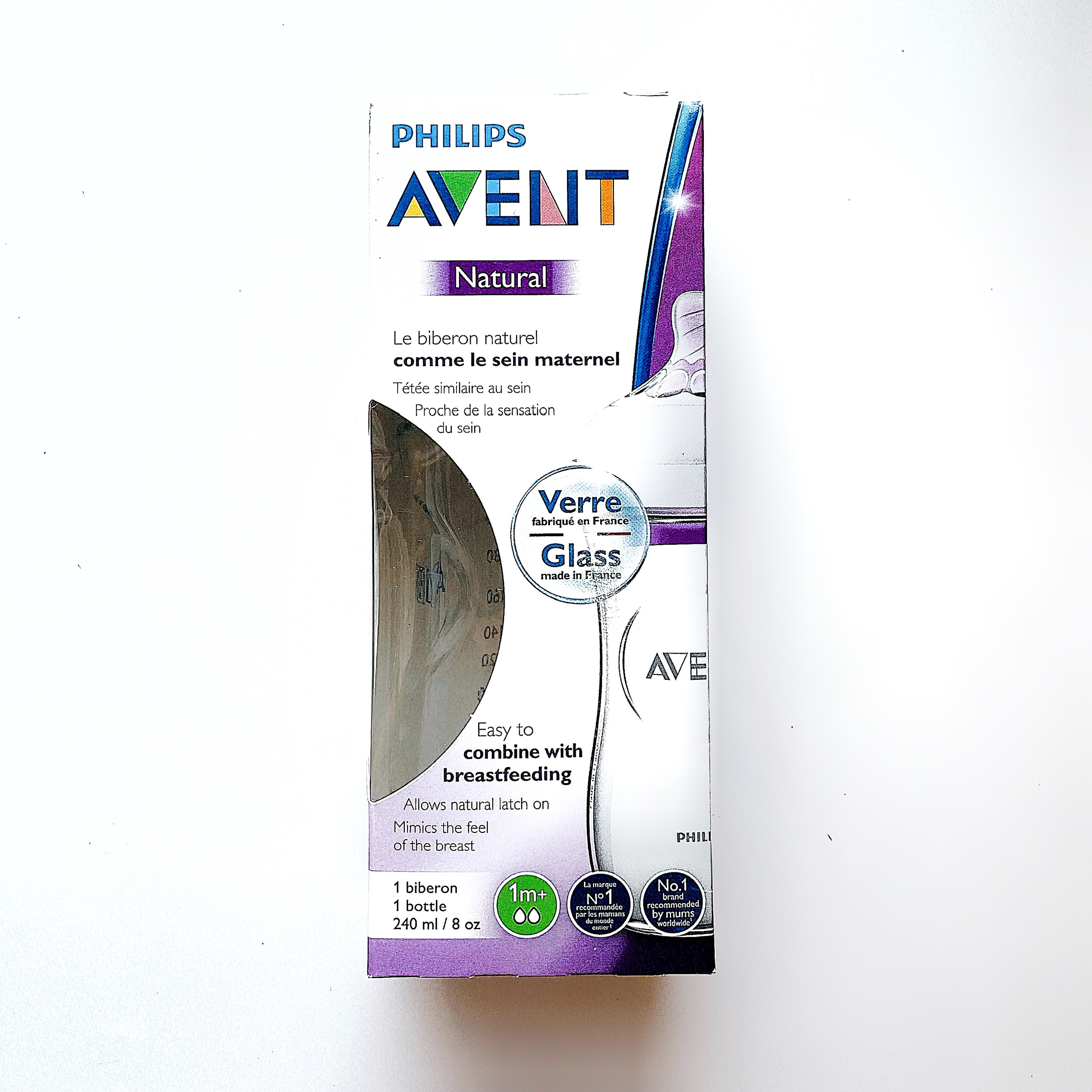 [HCM]Bình sữa thủy tinh avent natutal 120ml / 240ml