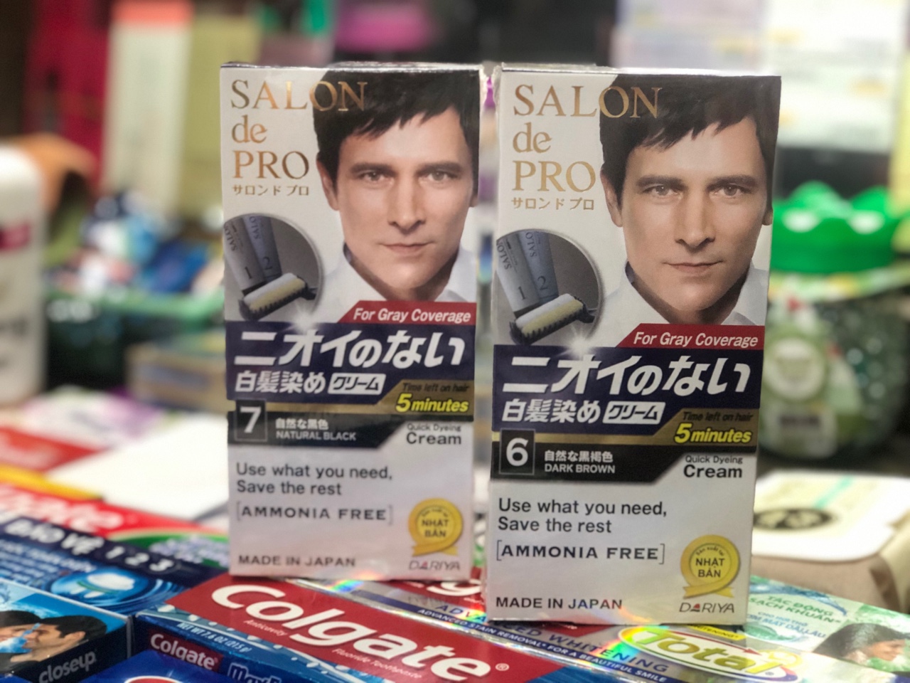 Thuốc nhuộm tóc Salon De Pro nam