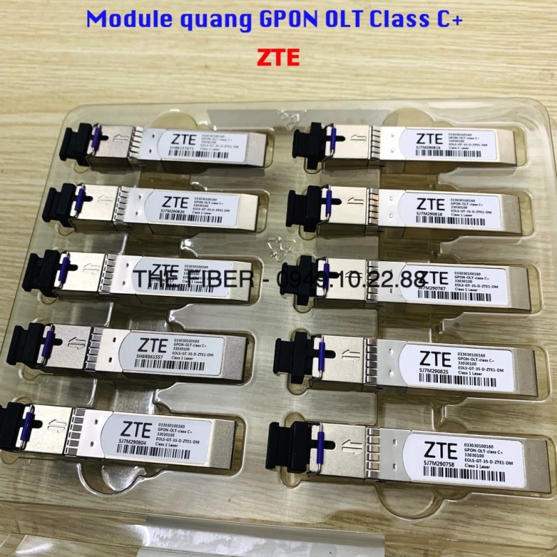 Bảng giá Module quang SFP GPON OLT ZTE Class C Phong Vũ