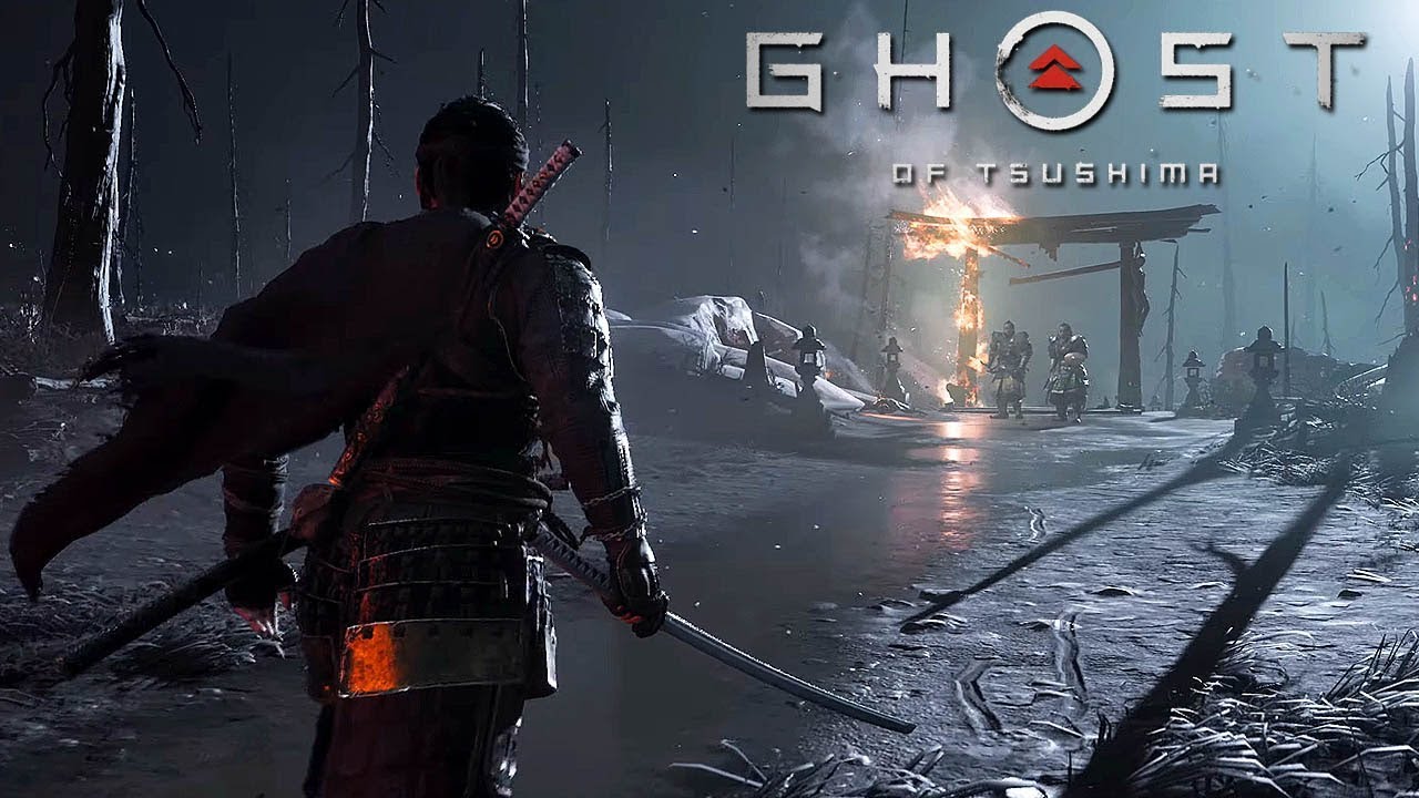 Đĩa game Ps4 Ps5 Ghost of Tsushima Director’s Cut
