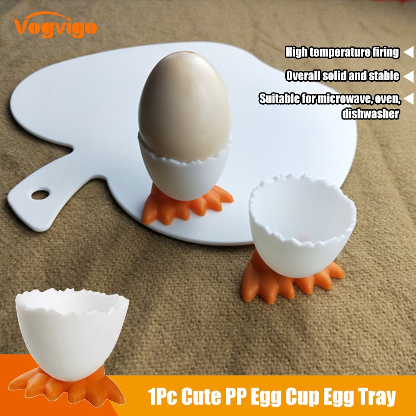 Egg-Cups-Holder,Egg Cracker Egg Holders Egg Shell Separator Opener Easter Egg Breakfast Set for Soft-Boiled Eggs Cups Holder