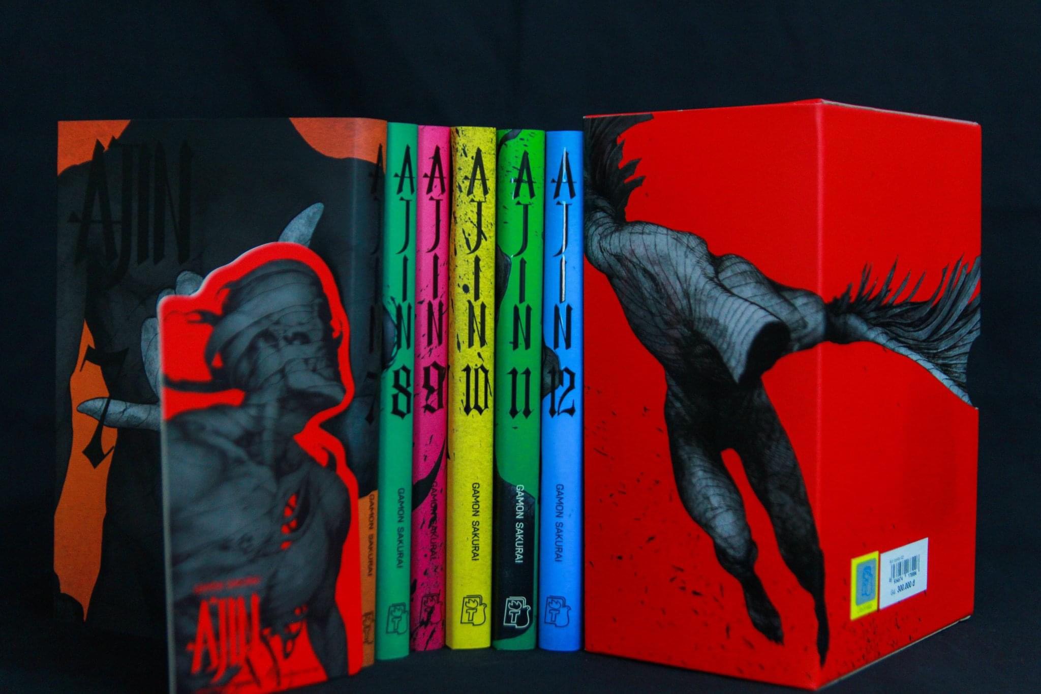 Ajin - BoxSet Số 2 (Tập 7 Đến Tập 12) - Tặng Kèm Bookmark