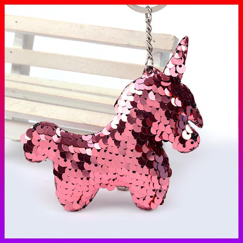 HCM Móc khóa treo balo Ngựa 1 sừng CUTE LẤP LÁNH - NHShop