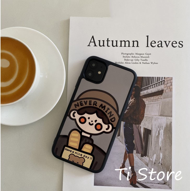 [HCM]Ốp Lưng Boy Bread iPhone | Từ 6 đến 12 Pro Max | [ TI STORE ]