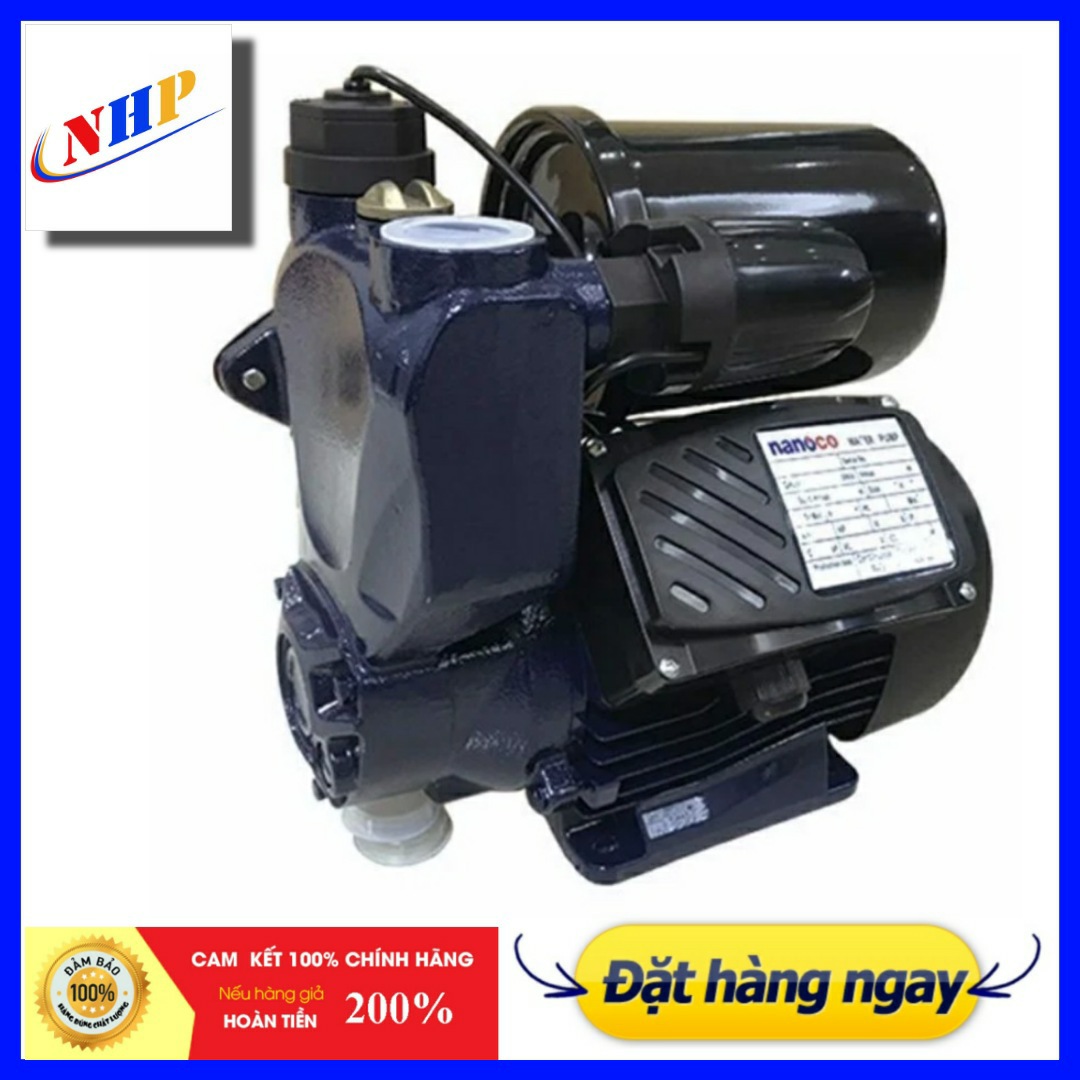 [HCM]Máy bơm nước nóng tăng áp điện tử Nanoco 128W NSP128-A