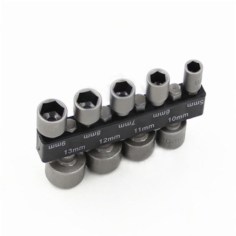 Bộ 9 đầu vặn đai ốc kích thước 5mm-13mm