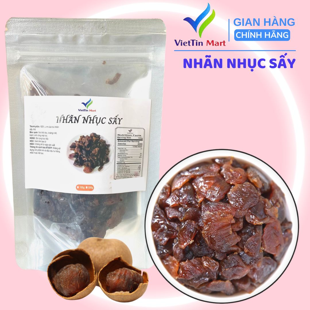 100g Nhãn nhục sấy ngon đặc biệt