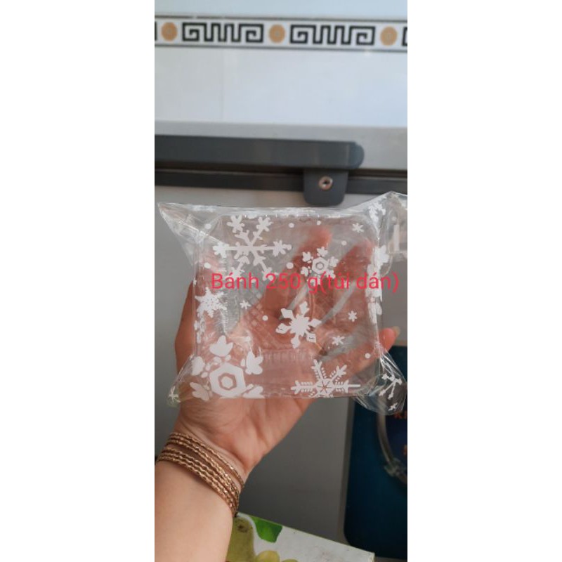 Set khay + túi dán trung thu bánh 250 g(100 bộ)