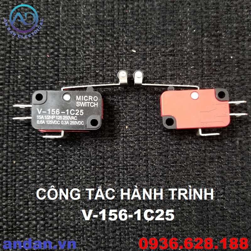 Công tắc hành trình v-15 series v-15-1c25, v-151-1c25, v-152-1c25, v-153-1c25, v-154-1c25, v-155-1c25, v-156-1c25