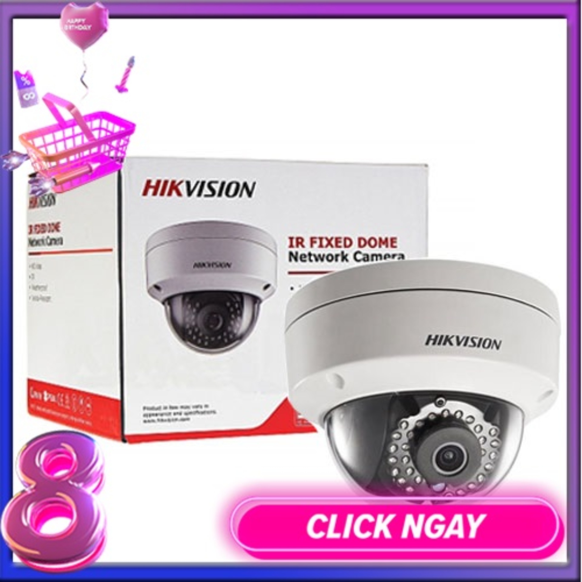 Camera IP Hikvision DS-2CD1123G0E-I - Công Nghệ Việt Nam