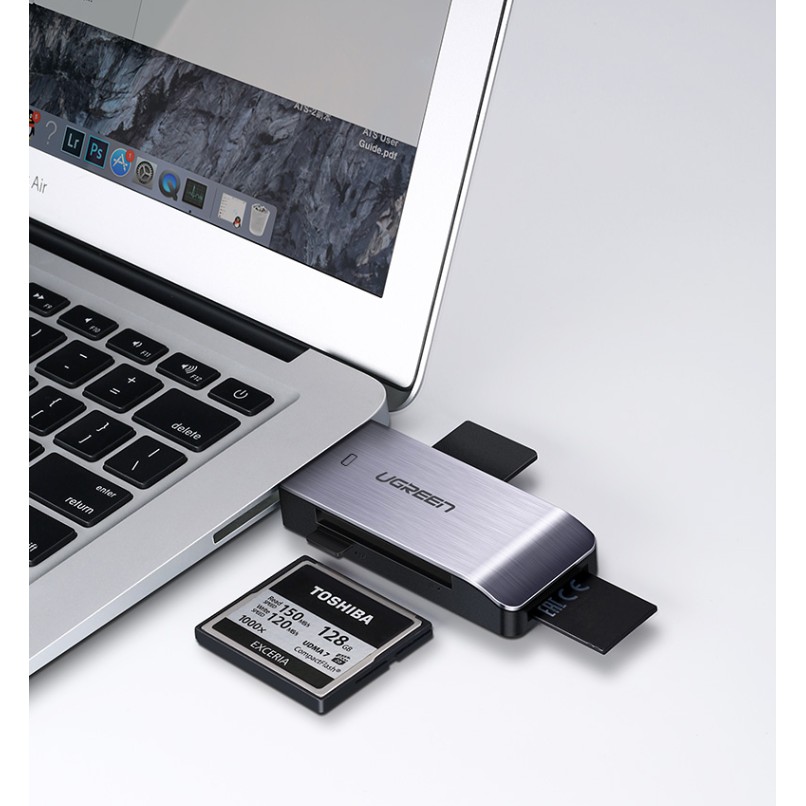 Đầu Đọc Thẻ Nhớ Đa Năng Chuẩn Usb 3.0 Ugreen 50541 - Sd Tf Cf Ms