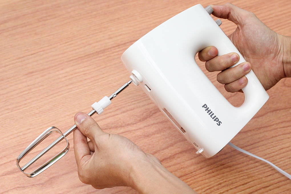 Máy đánh trứng Philips HR1559 Hàng CHÍNH HÃNG (Bảo hành 2 năm toàn quốc)