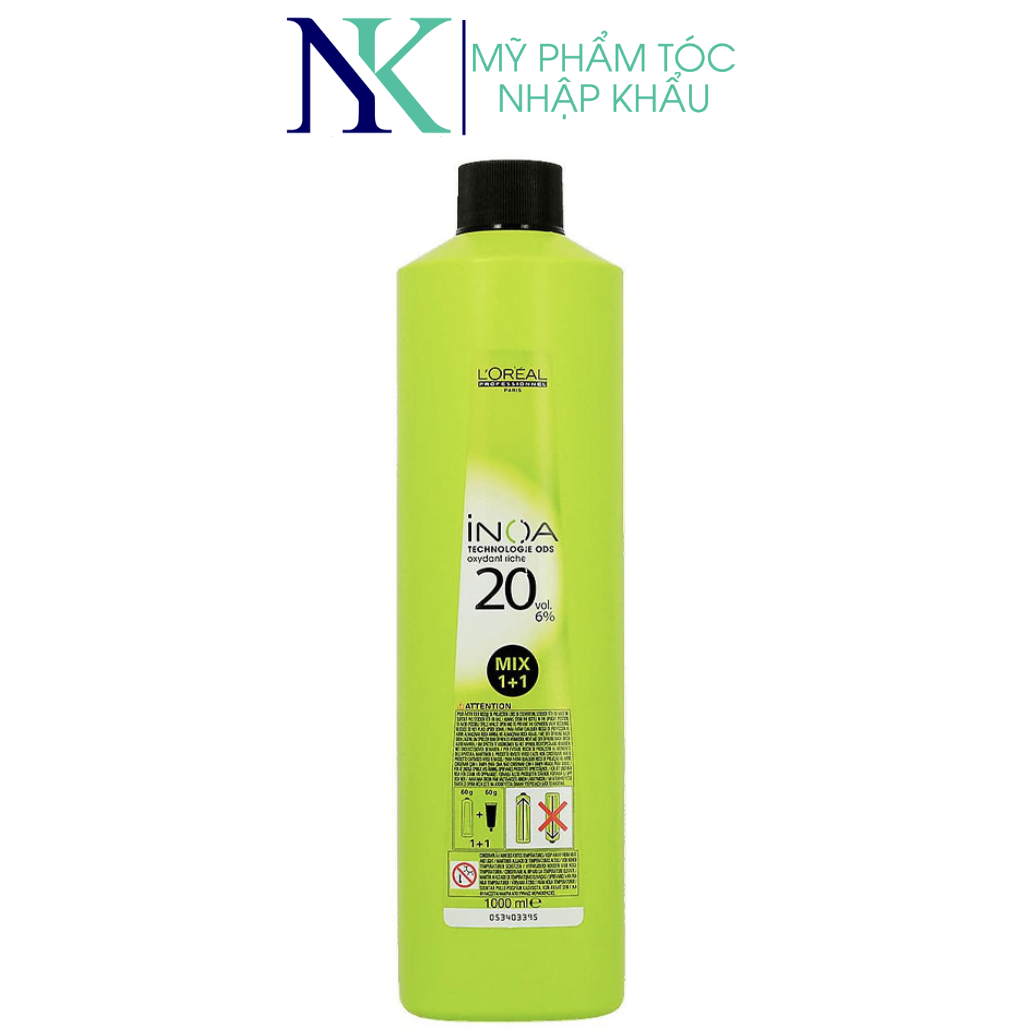 [HCM]Kem Oxy Trợ Nhuộm Inoa LOreal 1000Ml