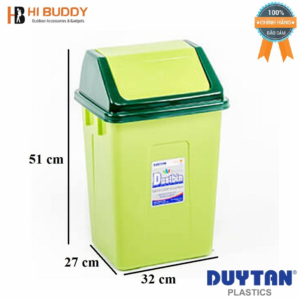 Thùng Rác nắp lật trung Duy Tân (32 x 27 x 51 cm) No.H127
