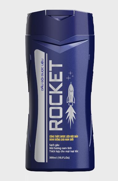 Dầu Gội Dược Liệu Rocket - Thái Dương - 300ml