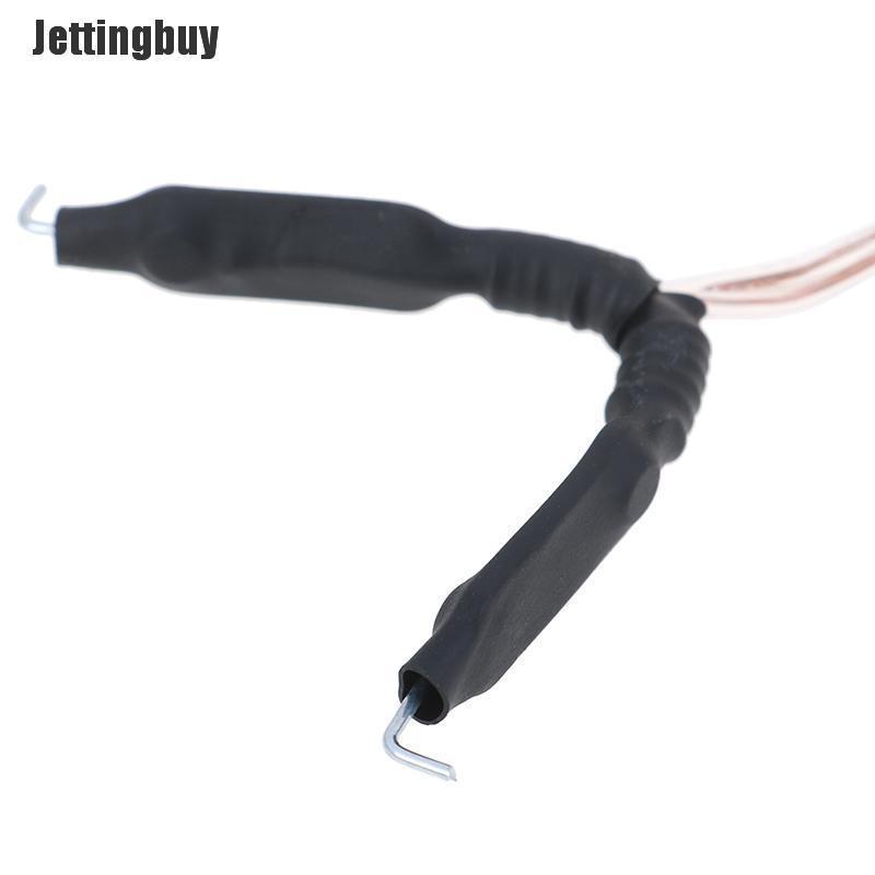 Jettingbuy Lovelygirl Metal Head Transparent Microphone Clip cord Tattoo Hook Line Tattoo Switch Pedal