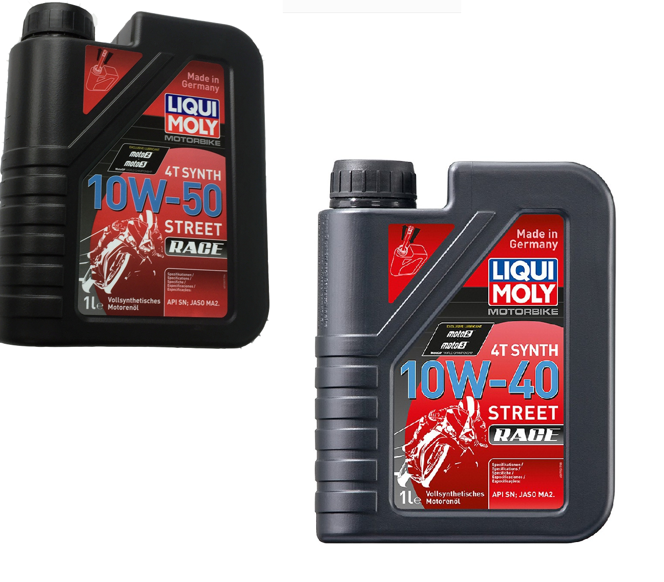 Nhớt liqui moly 10W50, nhớt liqui cho xe số-và xe côn tay liqui street race 10W40 chai 1 lít hoặc khách có thể mua liqui treet race 10W40/10W50 theo phân loại