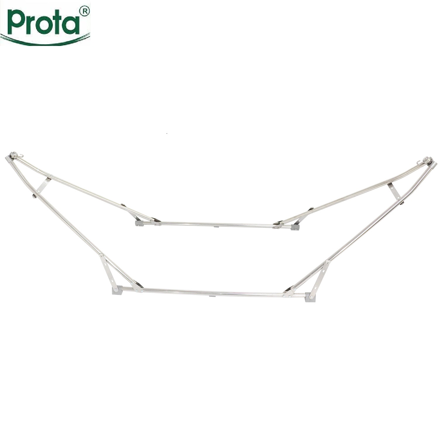 [CHÍNH HÃNG] Khung võng xếp inox cao cấp Prota (tặng 2 bộ móc treo gối + 1 thanh chống tường inox)- Bảo hành 3 năm