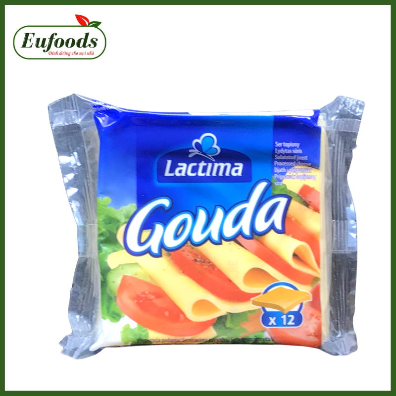 Phô Mai Lát Lactima Gouda Ba Lan 200g