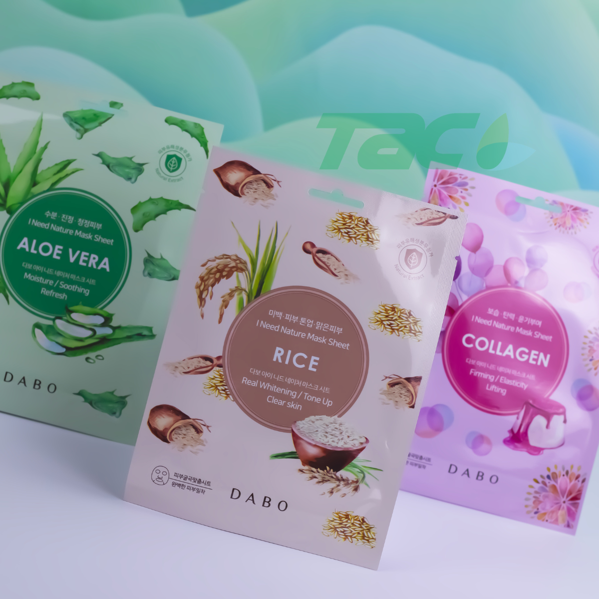 Mặt nạ đắp mặt cao cấp DABO I NEED NATURE 25g