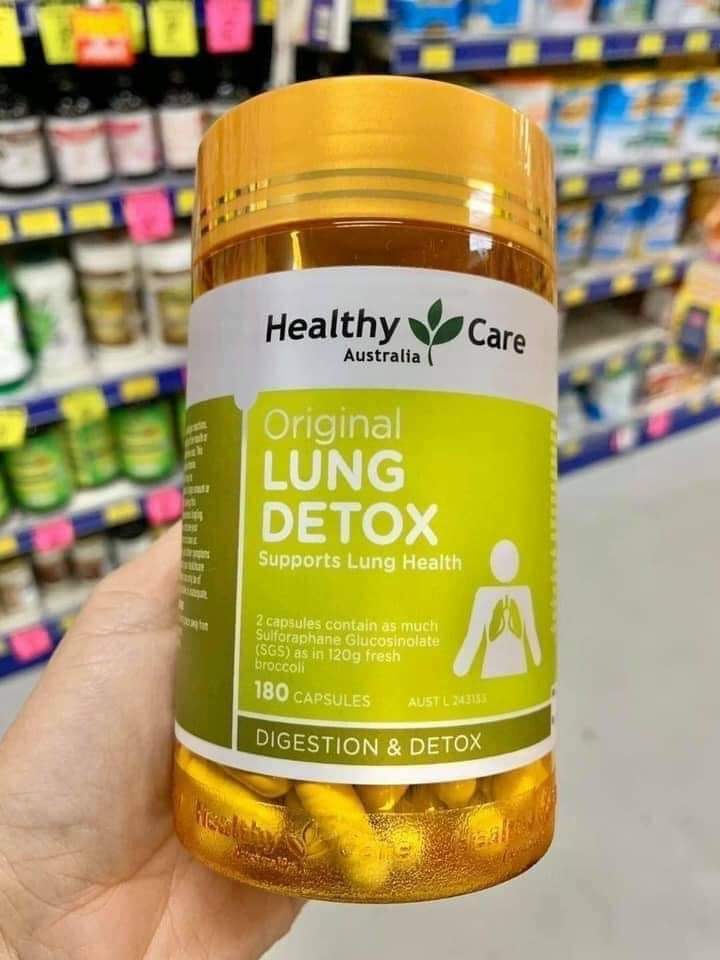 [HCM]Healthy Care Lung Detox 180 Viên